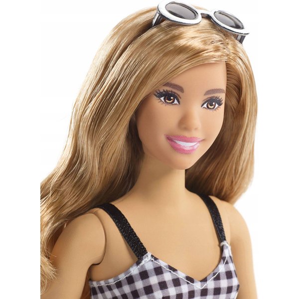 Modna Lalka Barbie Fashionistas Mattel Blondynka Nodik Pl