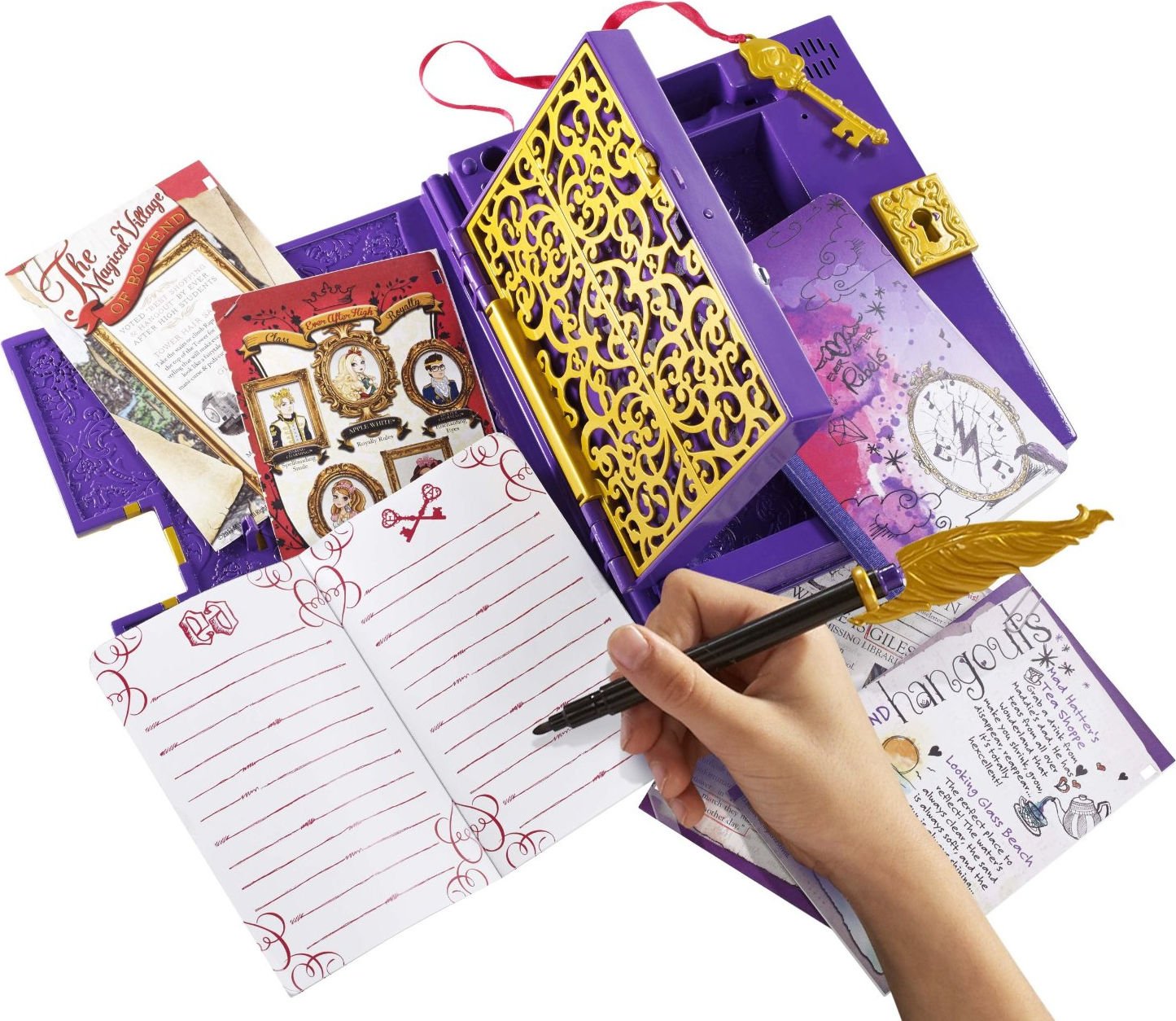 Pamiętnik Ever After High Polska Wersja Magiczny pamiętnik na hasło Ever After High - Nodik.pl