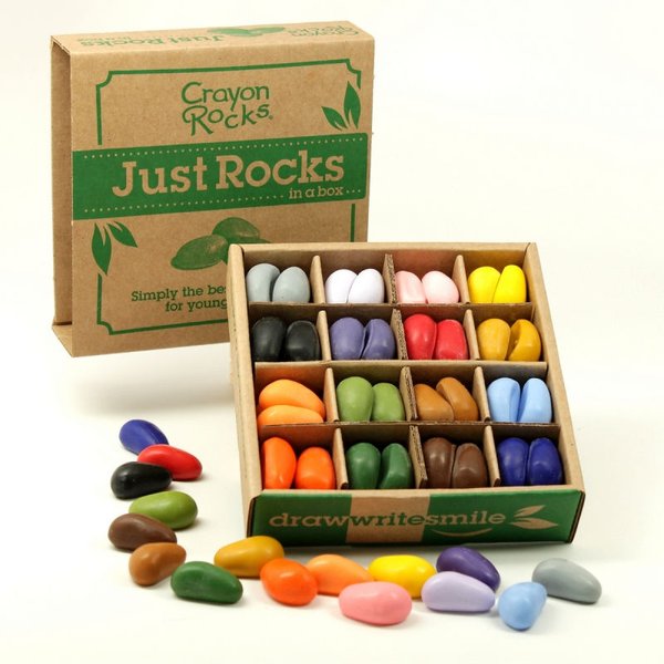 Kredki Crayon Rocks w pudełku 64 sztuki - 16 kolorów Crayon Rocks