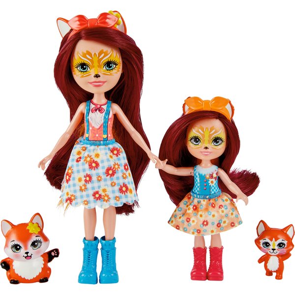 Barbie Enchantimals lalki siostry 2-pak Mattel