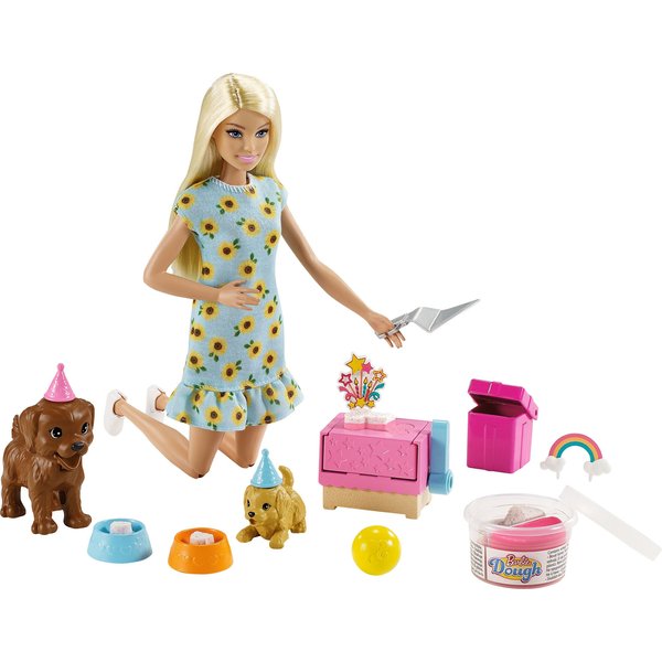 Barbie lalka Przyjęcie dla szczeniaczków Mattel