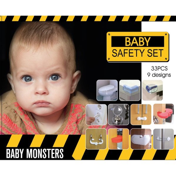 Zestaw akcesoriów bezpieczeństwa Baby Monsters