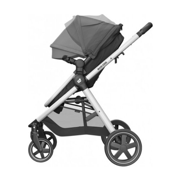 Wózek spacerowy 2w1 Zelia Maxi-Cosi - Essential Black