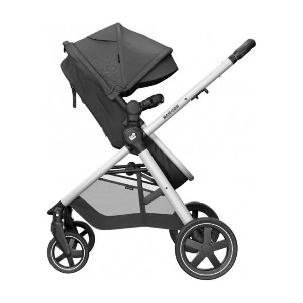 Wózek spacerowy 2w1 Zelia Maxi-Cosi - Essential Black
