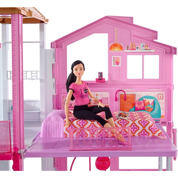 Barbie Miejski domek z wyposażeniem Mattel
