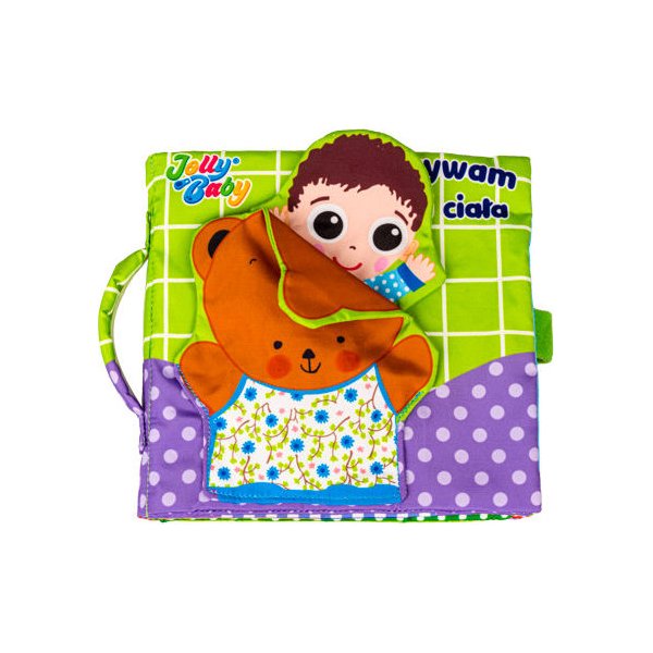 Pierwsza książeczka edukacyjna Odkrywam Części Ciała Jolly Baby