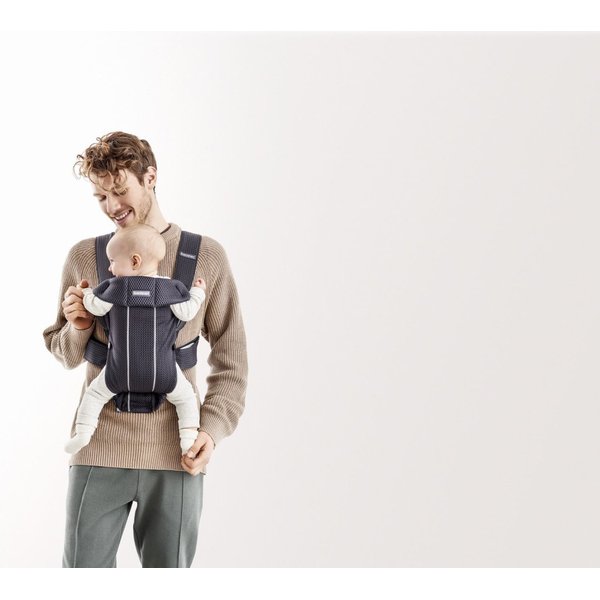 Nosidełko Mini 3D Mesh Babybjorn - antracyt