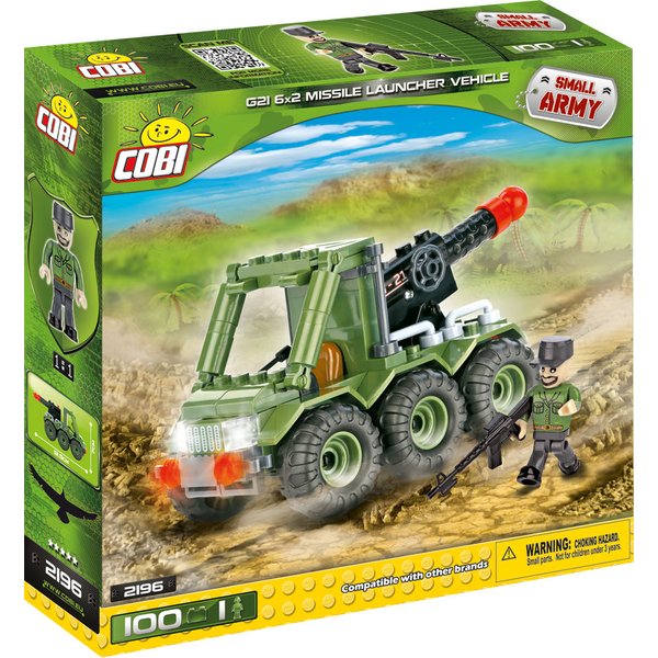 Klocki Cobi G21 6x2 Missile Launcher Vehicle - 2196