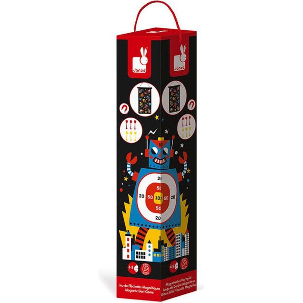 Magnetyczna gra w rzutki Janod - roboty