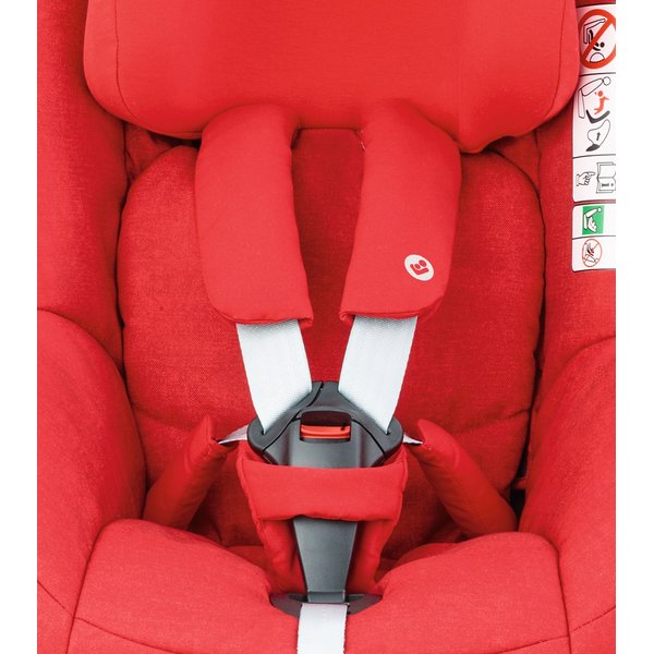 Fotelik samochodowy Pearl Pro i-Size + baza FamilyFix3 Maxi-Cosi - Nomad Red