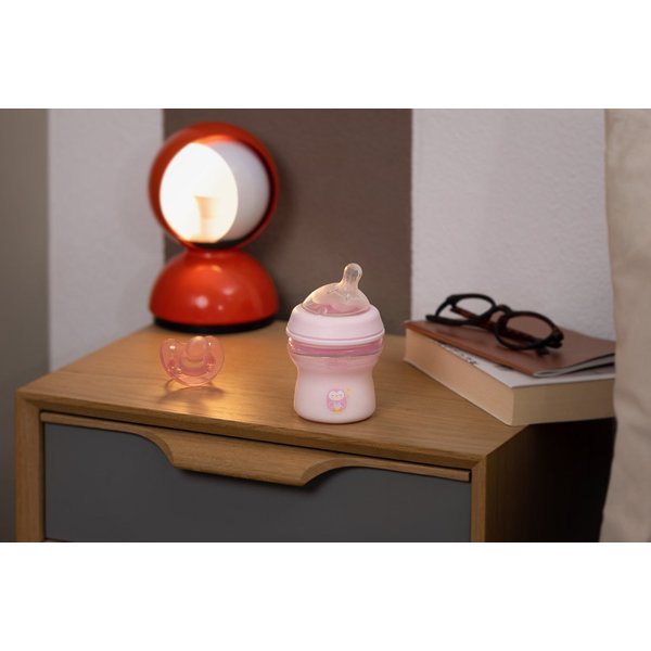 Butelka plastikowa Naturalfeeling 150ml 0+ Chicco - różowy