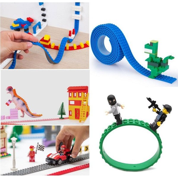 Taśma do klocków poczwórna 2m Mayka Epee - czarny