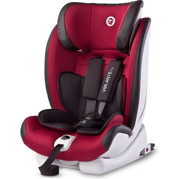 Fotelik VolanteFix Limited 9-36 kg Caretero - burgundy