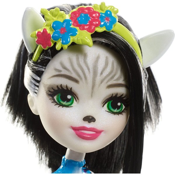 Enchantimals Lalka + duże zwierzątko Mattel - Zelena Zebra & Hoofette