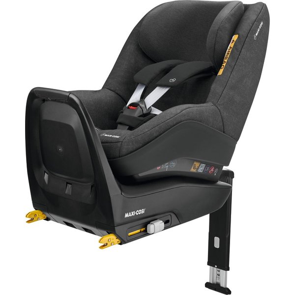 Fotelik samochodowy Pearl One i-Size + baza FamilyFix One i-Size Maxi-Cosi - Nomad Black