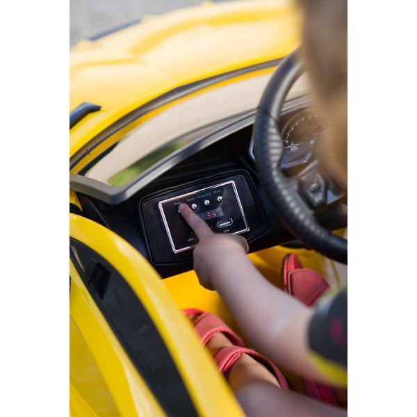 Pojazd na akumulator Lamborghini Toyz by Caretero - żółty