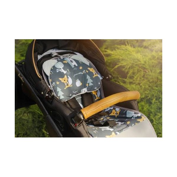 Poduszka do wózka Wafel Sensillo - Kraina Zwierząt Szary