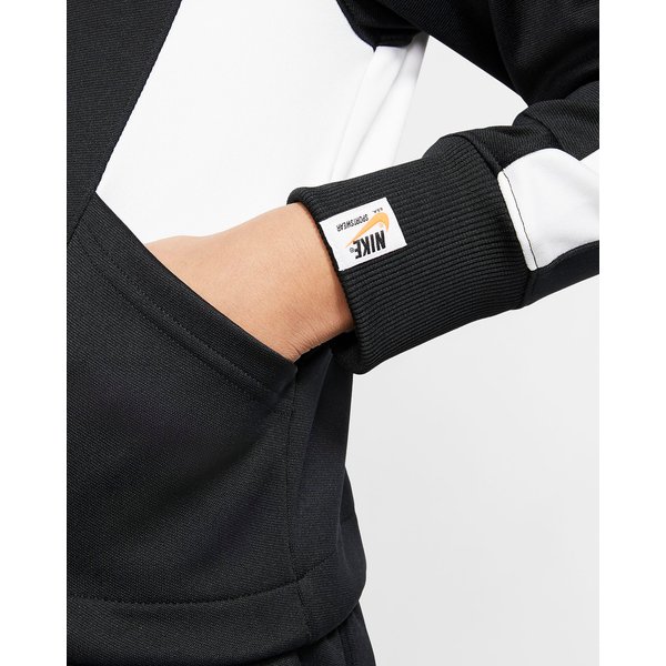 Bluza dziewczęca Sportswear Heritage Nike - czerń/biel