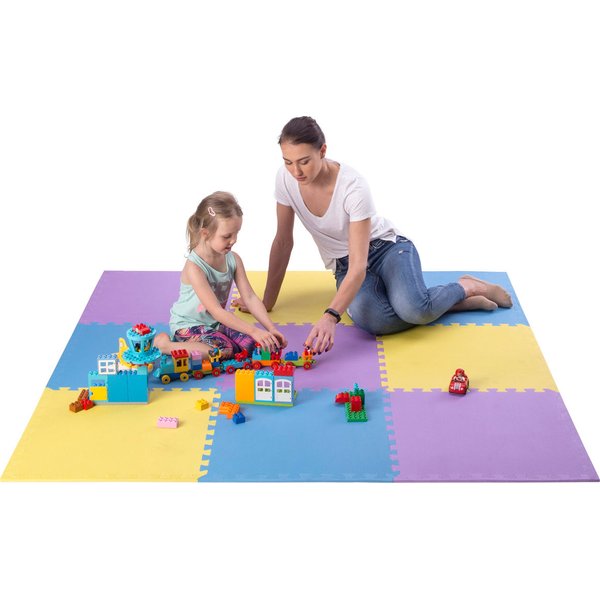 Mata amortyzująca pod sprzęt Puzzle MP10 180x180x1cm 9szt. One Fitness
