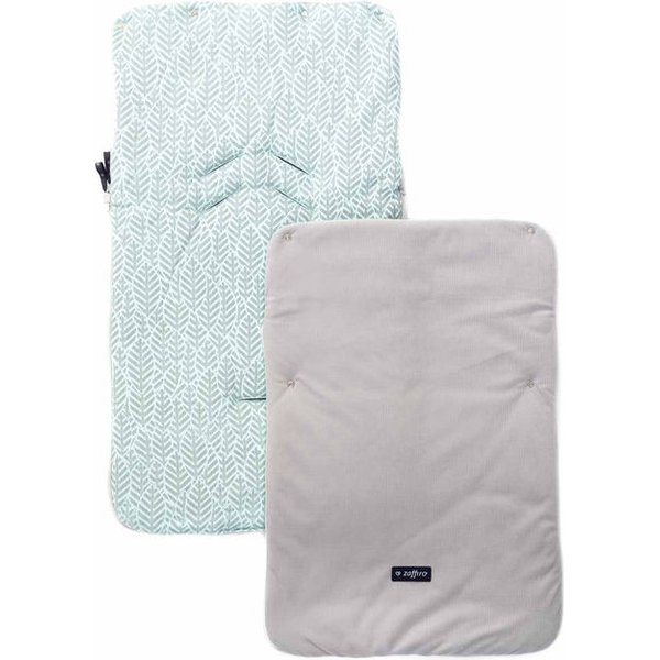 Śpiworek 5w1 Zaffiro - Velvet Mint Leaves