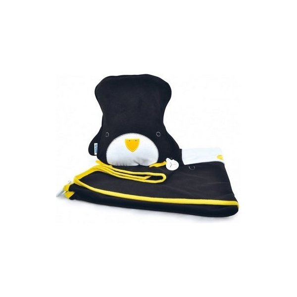 Kocyk i poduszeczka Snoozihedz Trunki - pingwin Pippin
