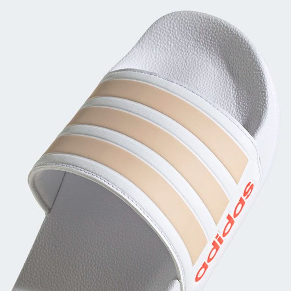 Klapki Adilette Shower Slides Wm's Adidas - cloud white/halo blush