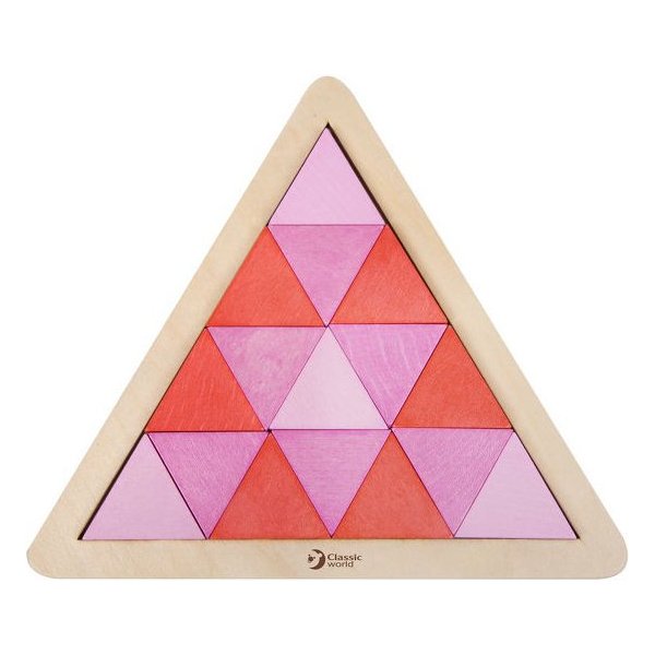 Układanka trójkąty Mozaika Klocki Classic World