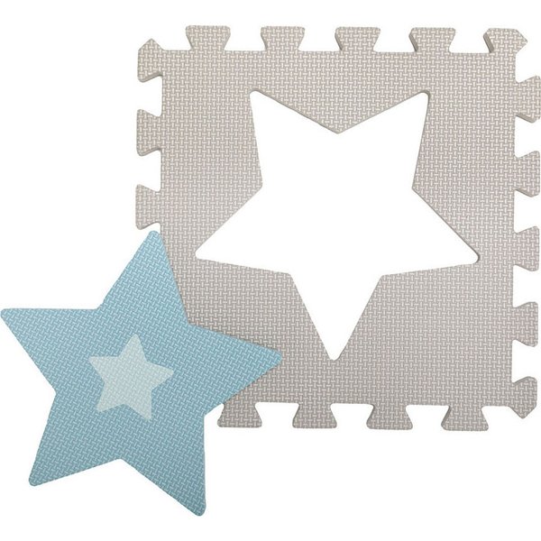 Mata, puzzle piankowe Nebe Momi - niebieski