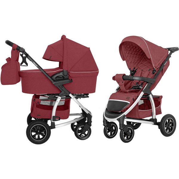 Wózek dziecięcy 2w1 Vista Carrello - Ruby Red