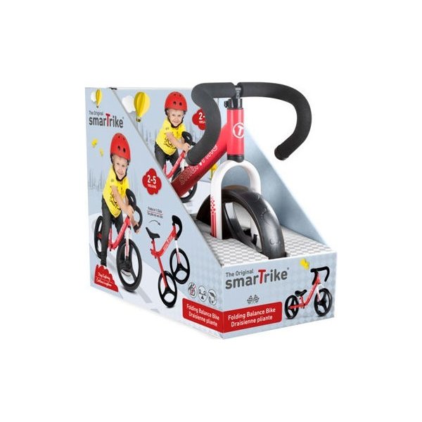 Rowerek biegowy składany dla dziecka + kask ochronny M Smart Trike