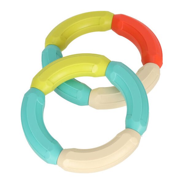 Klocki magnetyczne dla małych dzieci 64el.