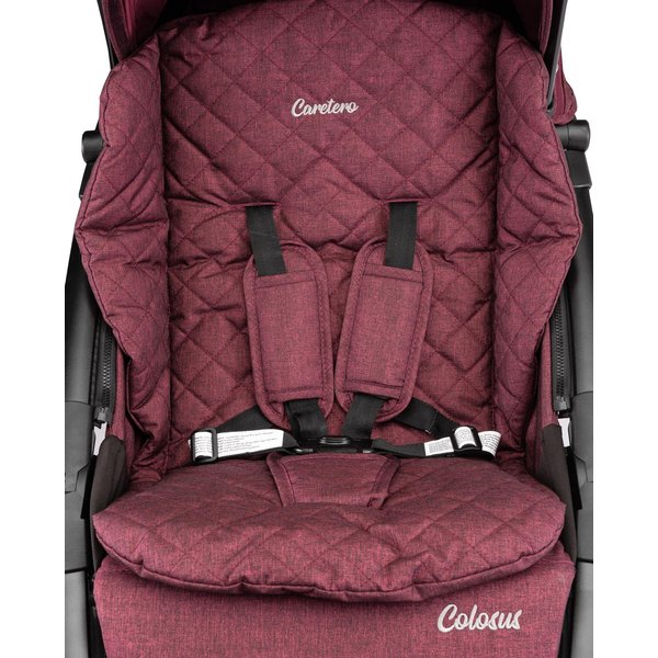 Wózek spacerowy Colosus Caretero - burgundy