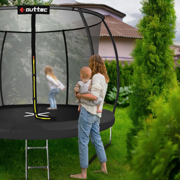 Trampolina Pumpkin 435cm 14ft Outtec - black