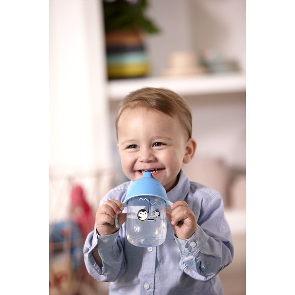 Kubek niekapek Picie bez rozlewania 340ml 18m+ Avent - błęit