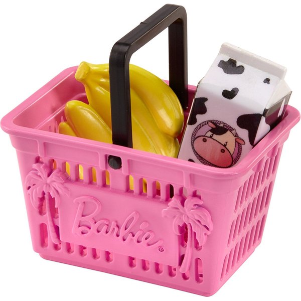 Barbie zestaw mebelków Mattel - sklep spożywczy