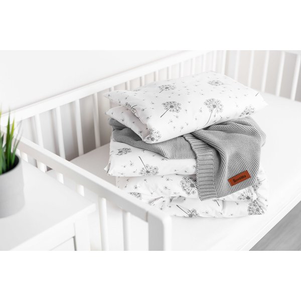 Kocyk Bambusowo-bawełniany 80x100cm Sensillo - Szary