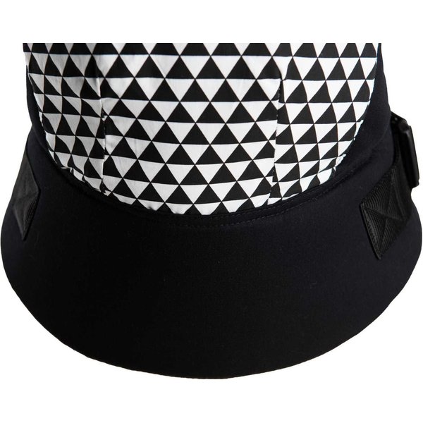 Nosidełko ergonomiczne Care od 6kg Zaffiro - black and white