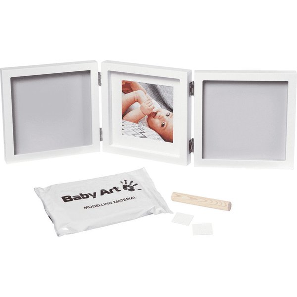 Ramka na zdjęcie + dwa odciski My Baby Style 2P Baby Art - Grey