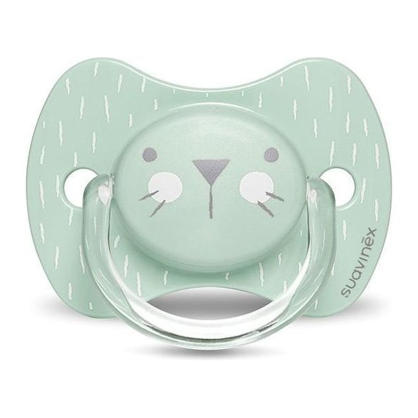 Smoczek uspokajający silikonowy premium kotek Suavinex
