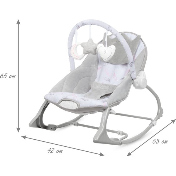 Leżaczek bujaczek Pino Kidwell - Feathers