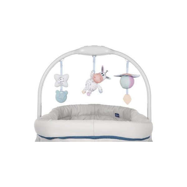 Leżaczek krzesełko Baby Hug 4w1 - Glacial