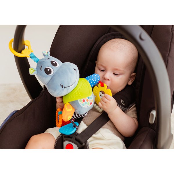 Zawieszka Hipcio Hipolit z gryzakiem Balibazoo - Hipcio Hipolit