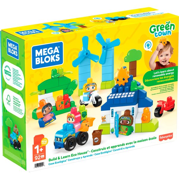 Zestaw klocków Ekodomek Green Town Mega Bloks - ekodomek