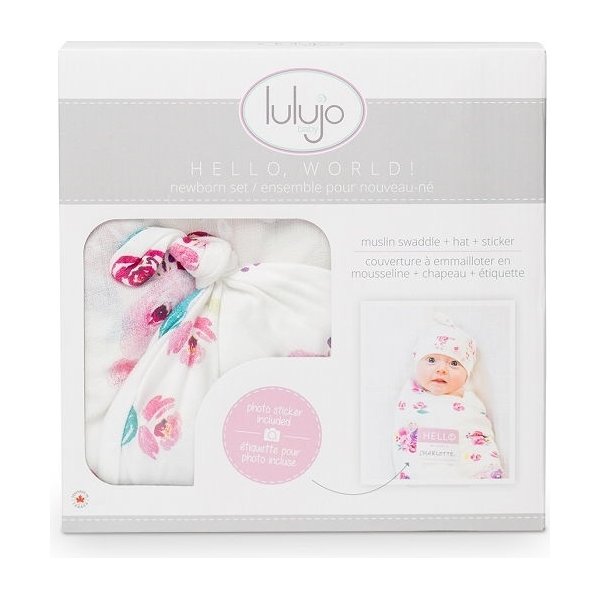 Zestaw Kocyk + czapka Lulujo - Posies
