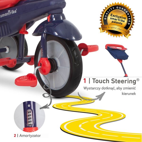 Pojazd, rowerek 4w1 Smart Trike