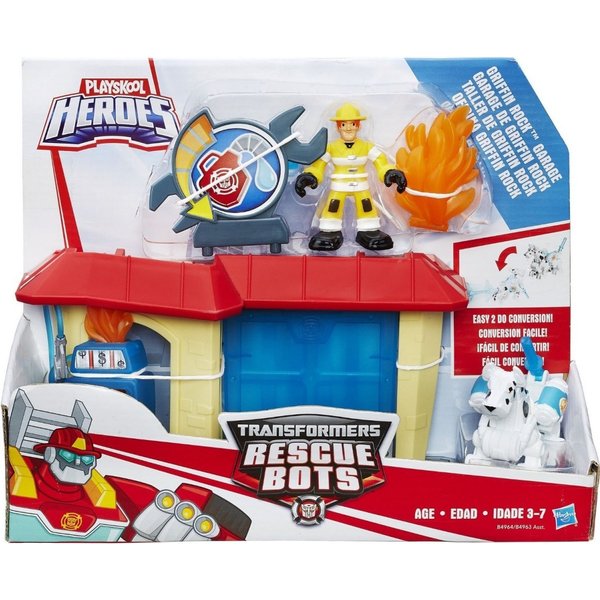 Rescue Bots Stacja benzynowa Transformers Hasbro