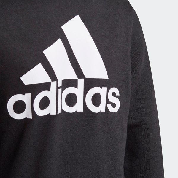 Bluza chłopięca Essentials Full-Zip Hoodie Adidas - czarny