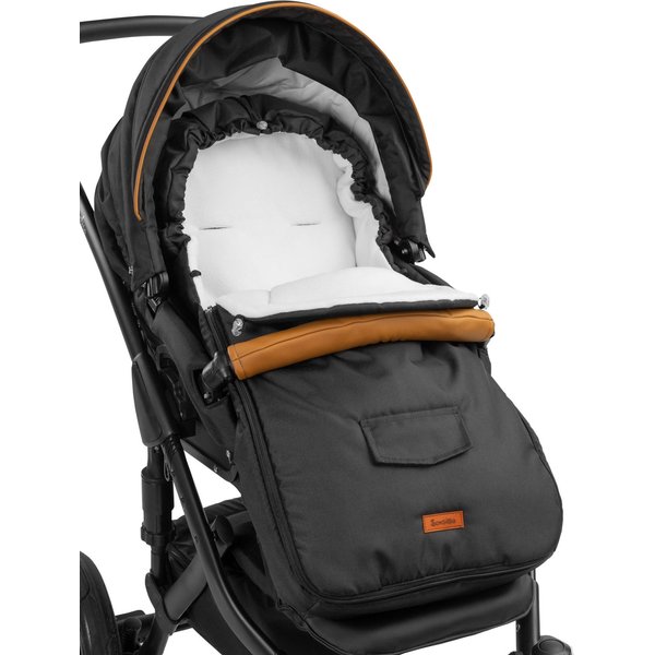 Śpiworek do wózka Classic Polar Sensillo - black