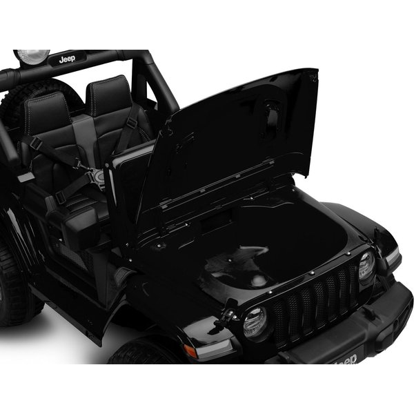Terenowy pojazd na akumulator Jeep Rubicon Toyz by Caretero - black