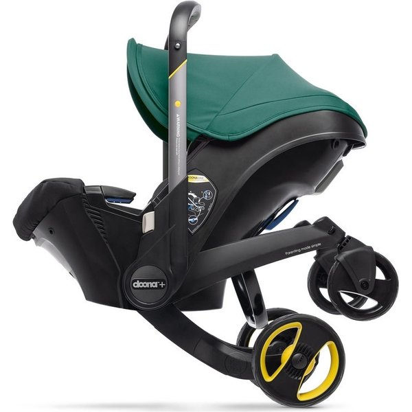 Fotelik samochodowy wózek 2w1 Doona+ Doona - Racing Green